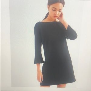 GAP Black Bell sleeve dress